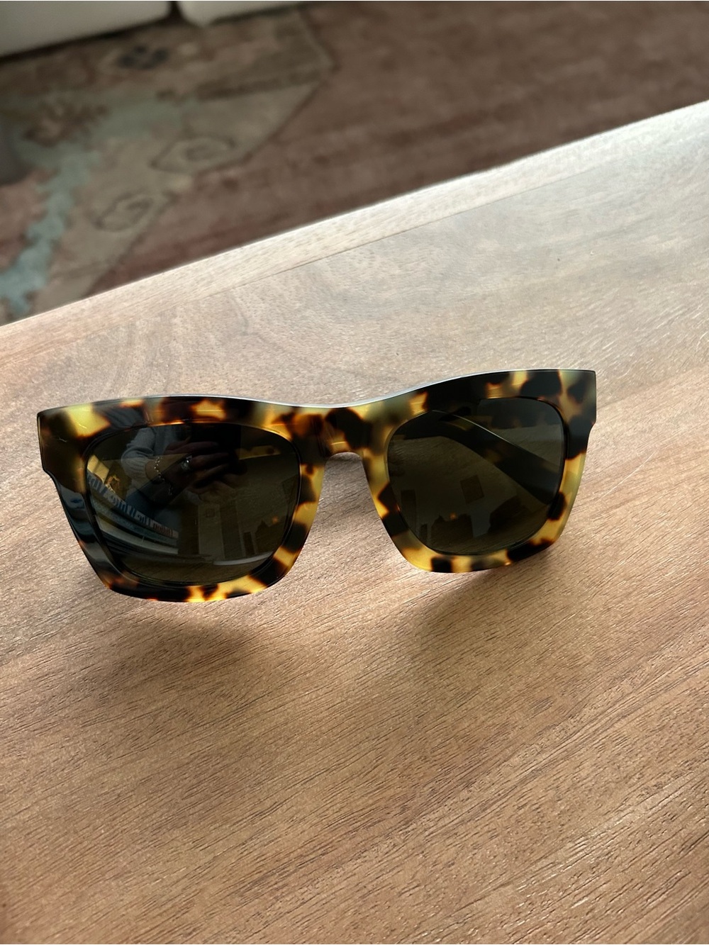 Electric Visual Crasher Matte Tort / Gray Polarized 49mm
